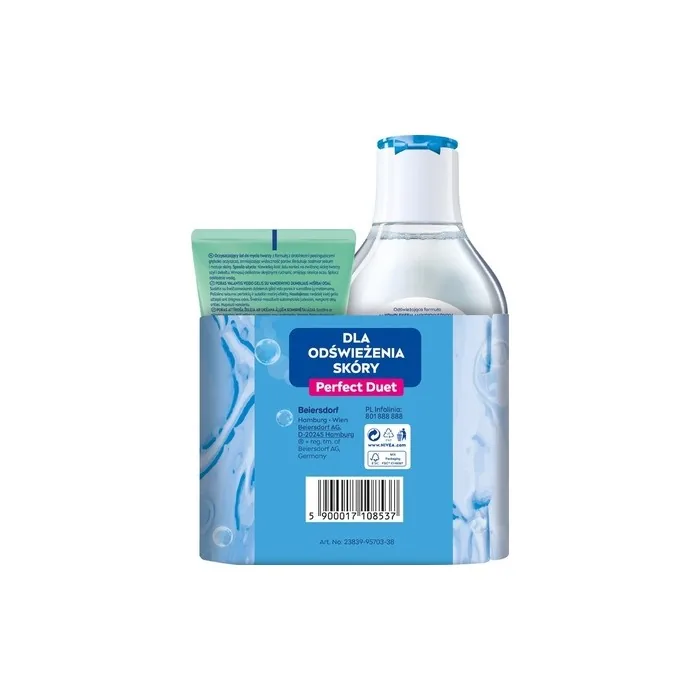 Nivea Duo Set Micellar Water 400ml Face Gel