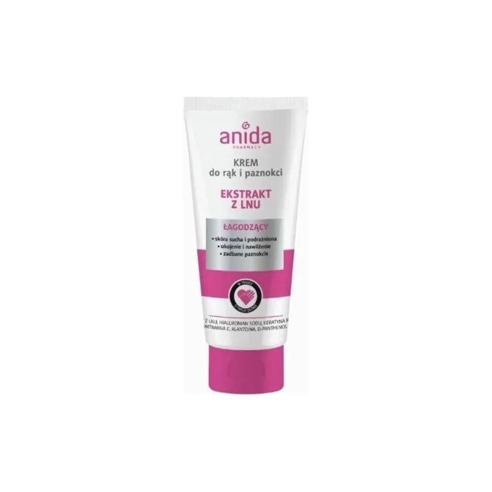 Anida Hand Cosmetics Hand and Nail Cream Flax Flower 100ml
