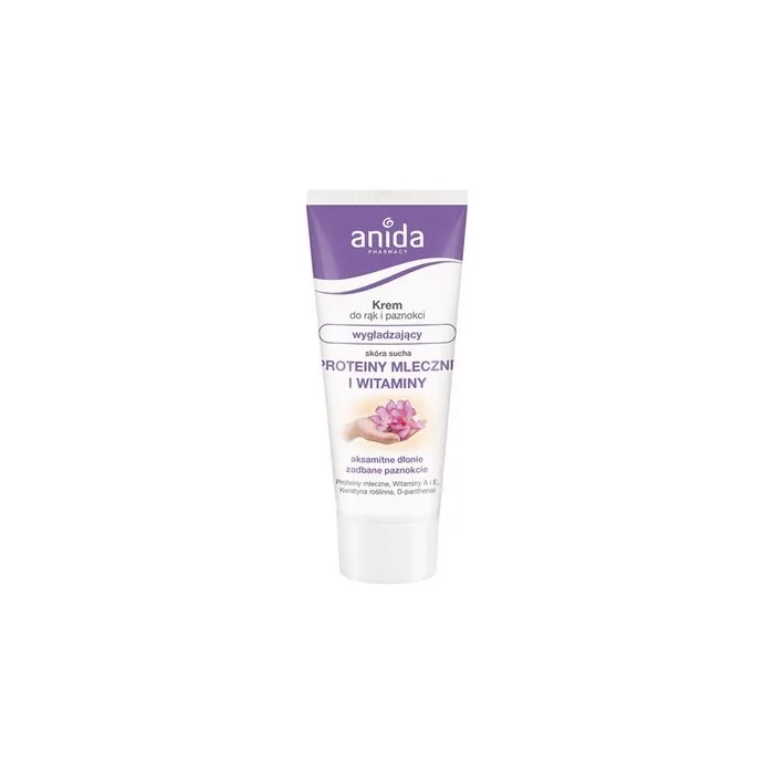 Anida Hand And Nail Cream With Milk Proteins And Vitamins 100ml