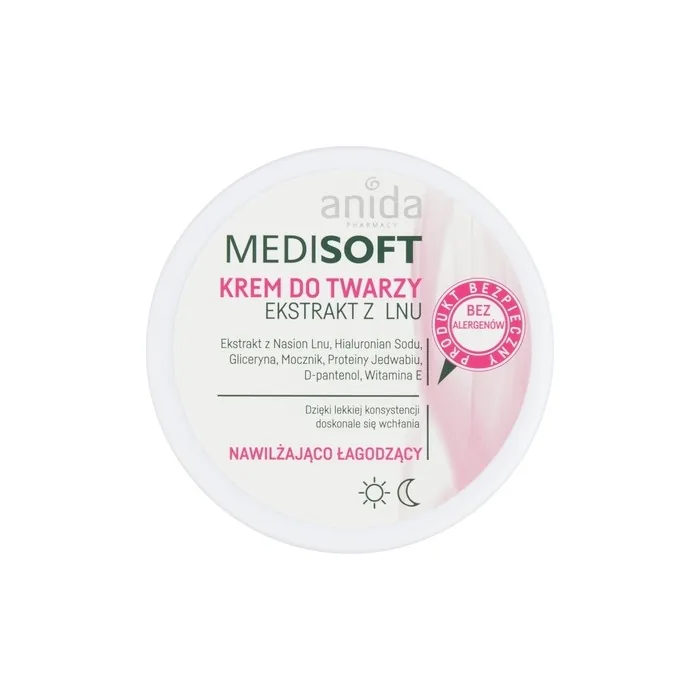 Anida Medisoft Moisturizing And Soothing Face Cream 100ml