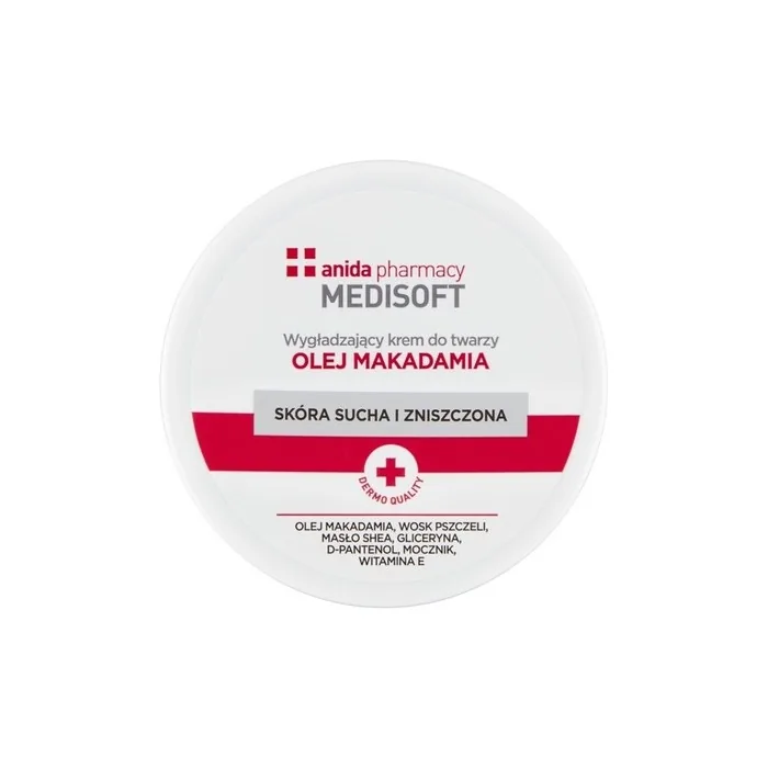 Medisoft Smoothing Face Cream With Macadamia Oil 100ml Anida