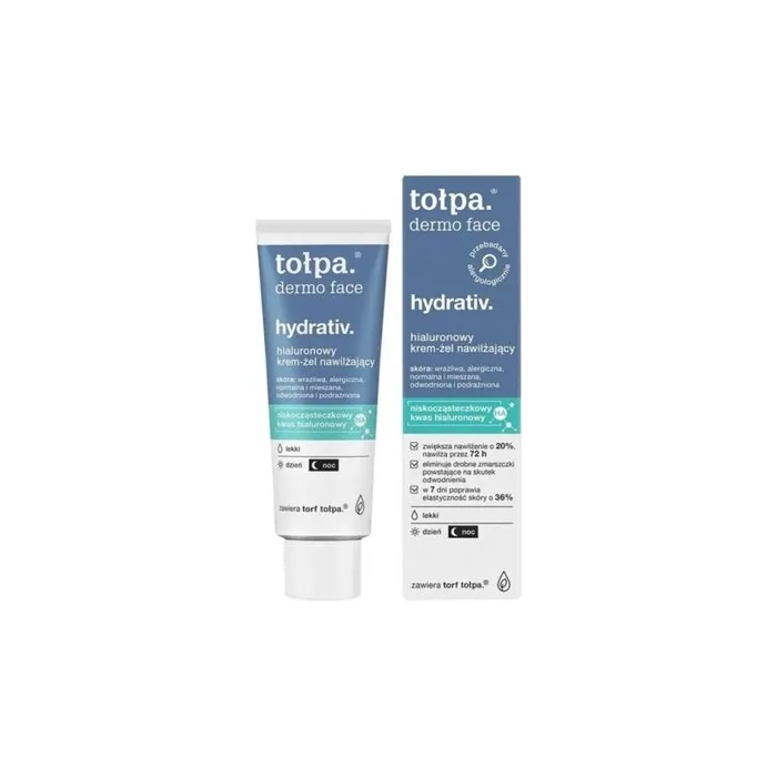 Tolpa Dermo Face Hydrativ Moisturizing Soothing Cream-Gel Day/Night 40ml