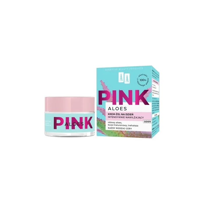 Aa Pink Intensively Moisturizing Cream-Gel For All Skin Types For Day Aloe 50ml