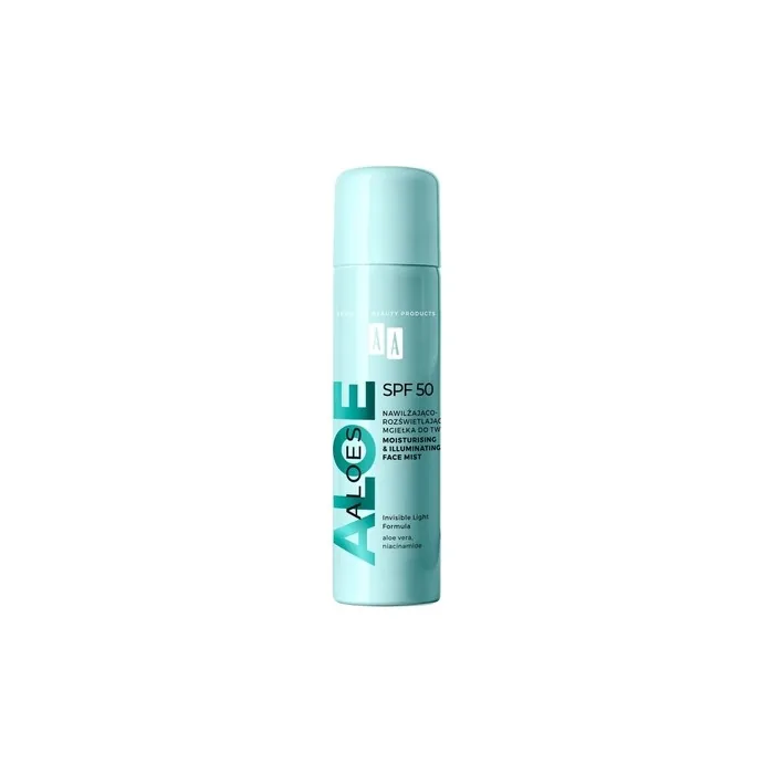 Oceanic Aa Aloe Face Mist Moisturizing Illuminating Spf50 100 Ml