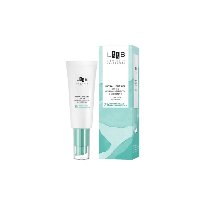 Aa Laab Clear Skin Solution Ultra Light Gel Spf50 Normalizing Protective 40ml