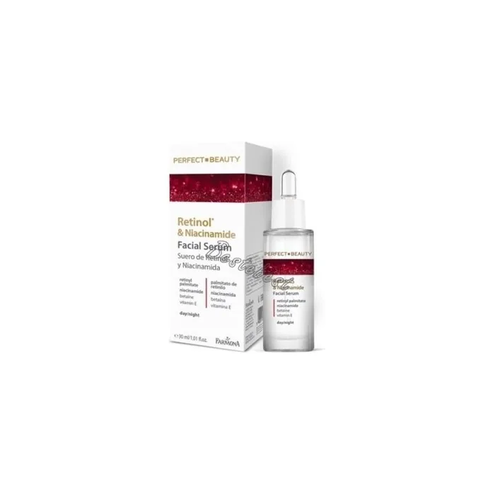 Farmona Perfect Beauty Retinol & Niacinamide Face Serum Day/Night 30ml 1oz