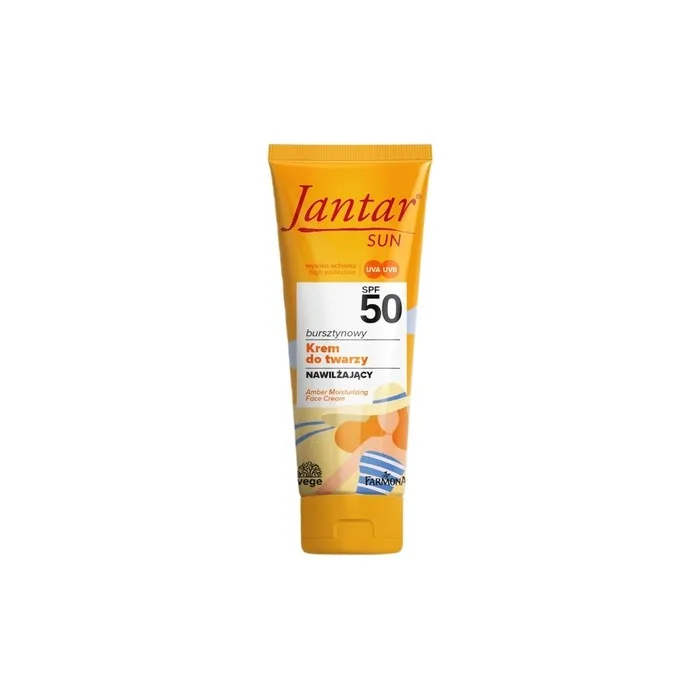Jantar Amber Moisturizing Face Cream Spf50 50ml