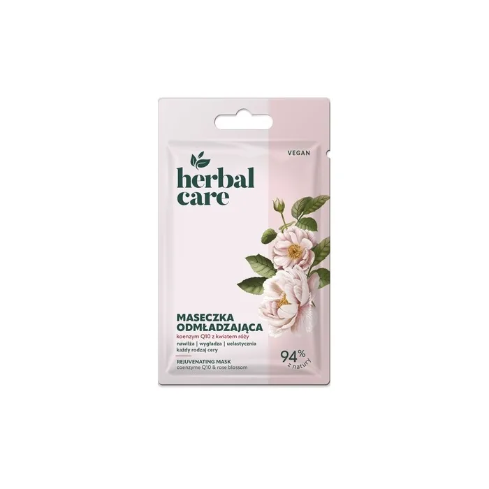 Farmona Herbal Care Vegan Antiaging Face Mask Coenzyme Q10 With Rose Flower 7 G