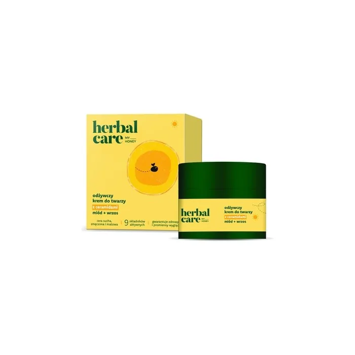 Farmona My Honey Nourishing Face Cream With Ceramides Honey And Heather 50 Ml For Dry Dull And Tired Skin
