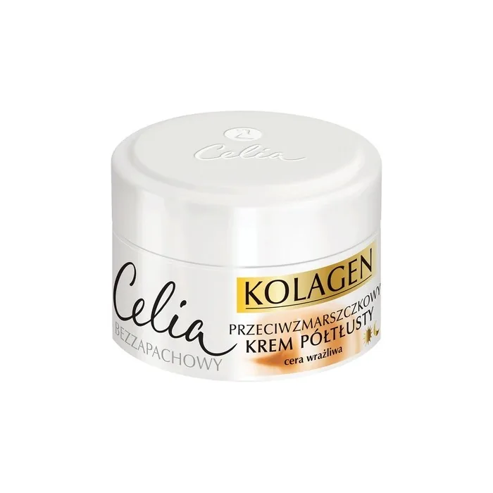 Celia Anti-Wrinkle Cream Semi-Oily For Face Goat Milk 50ml