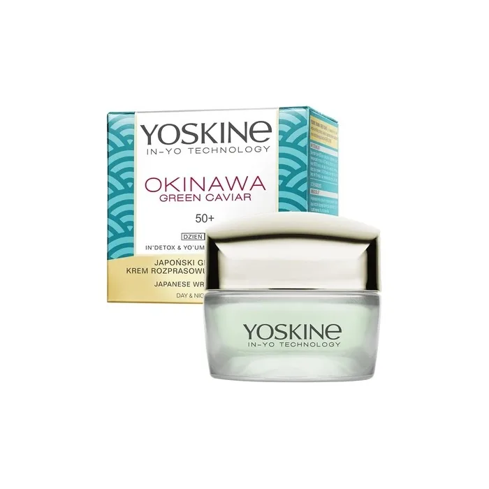 Yoskine Okinawa Green Caviar Day Night Cream 50+ Anti-Aging Moisturizer