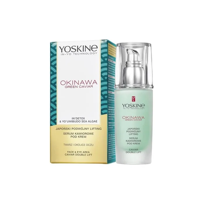 Yoskine Okinawa Green Caviar Anti-Wrinkle Double Lift Face Serum 15ml