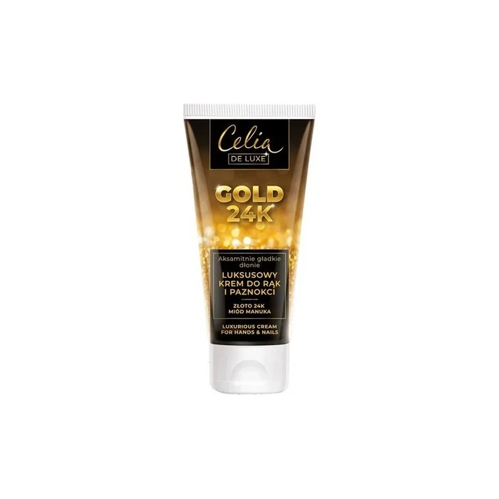 Celia De Luxe Gold 24k Luxury Hand and Nail Cream 80ml