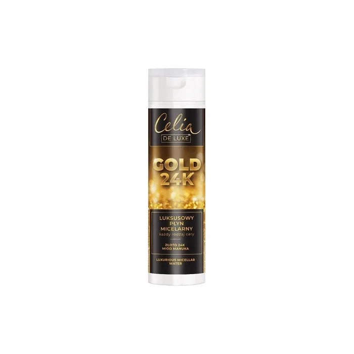 Céla Luxury Micellar Water with 24-Carat Gold and Manuka Honey 200ml