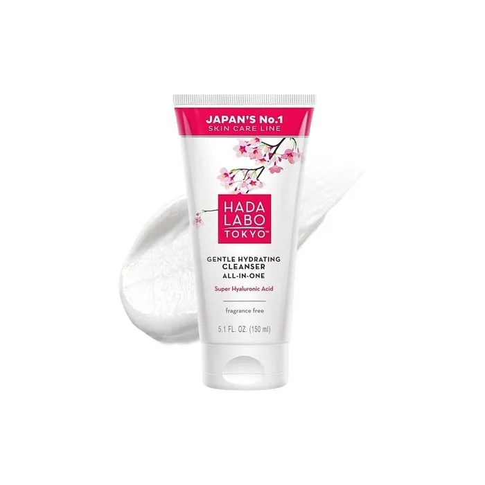 Hada Labo Tokyo Super Hyaluronic Acid Gentle Hydrating Cleanser All-In-One