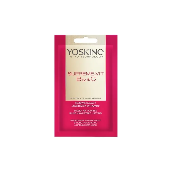 Yoskine Supreme Vitamin B12 & Vitamin C Mask In A Patch 20ml