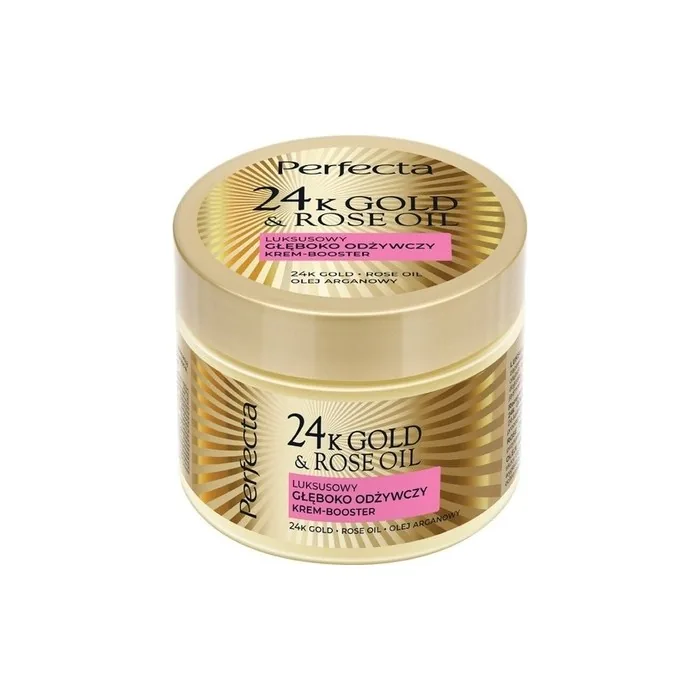 24k Gold & Rose Oil Luxury Deep Nourishing Cream Booster