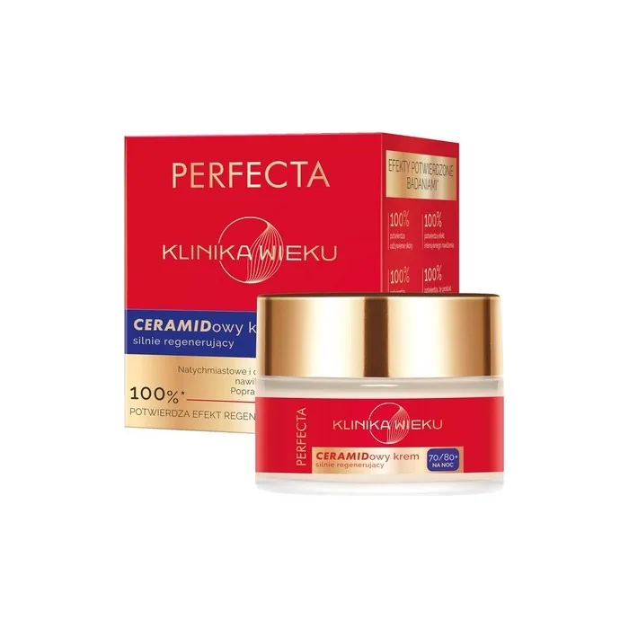 Perfecta Age Clinic Ceramide Night Cream Strongly Regenerating For 7080 50ml