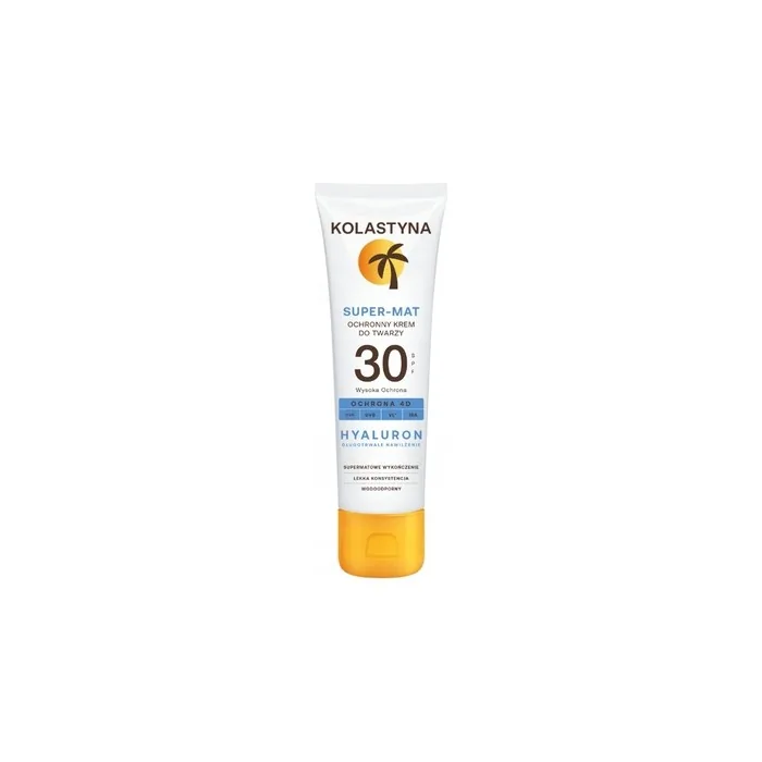 Kolastyna Sun Protective Face Cream Super Matte Spf 30 50 Ml