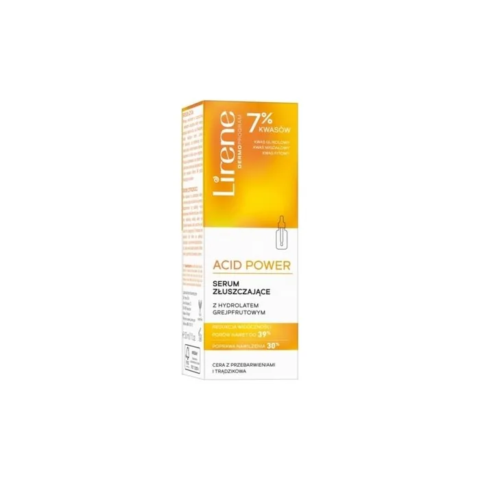Lirene Acid Power Exfoliating Serum with Grapefruit Hydrolate 30ml