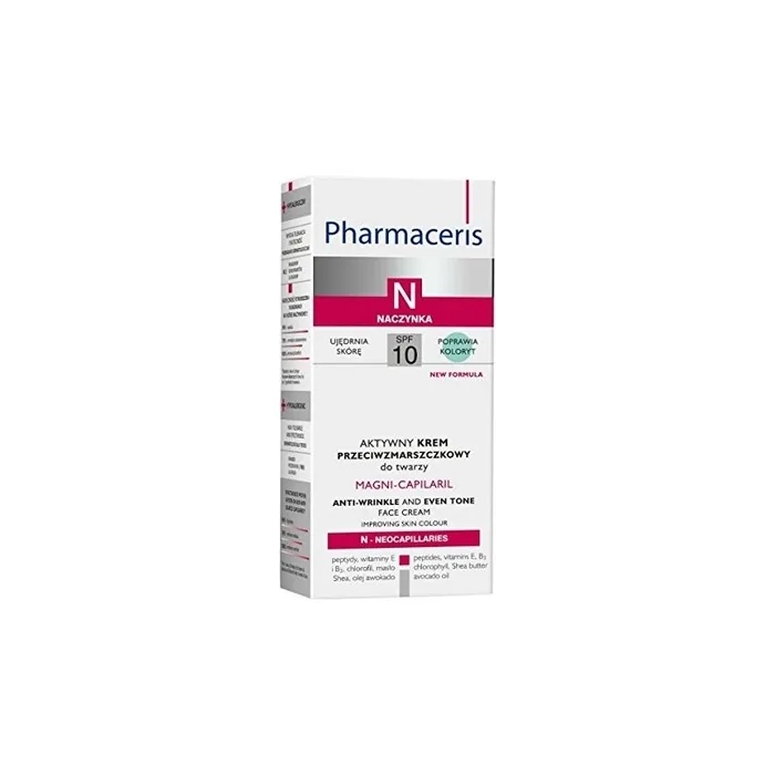 Eris Pharmaceris N MAGNI-CAPILARIL Active Anti Wrinkle Cream with SPF10