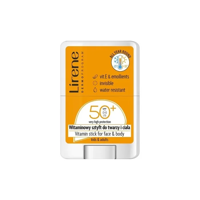 Lirene Vitamin Stick For Face & Body Spf 50+, 15g