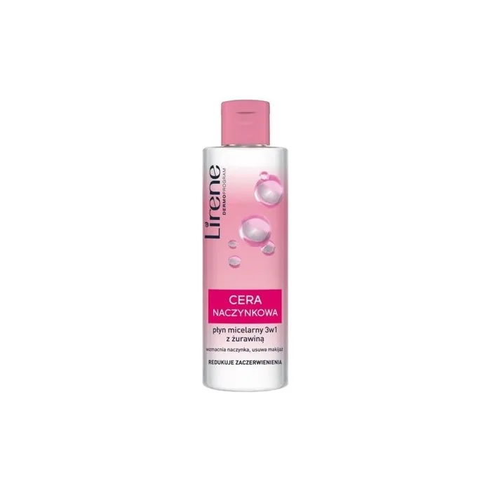 Lirene Wax Naczynkowa Micellar Water 3-in-1 with Cranberry 200ml