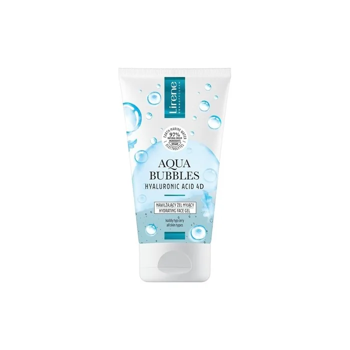Lirene Aqua Bubbles Moisturizing Wash Gel with 4D Hyaluronic Acid 150ml