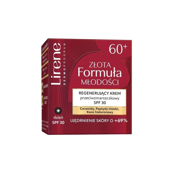 Lirene Golden Youth Regenerating Antiwrinkle Cream Spf30 50ml