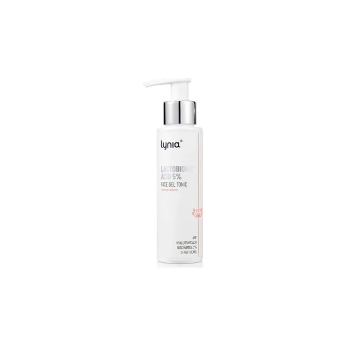 Lynia Gel Toner 100 Ml - Gel Toner For Sensitive, Capillary Skin With Lactobionic Acid