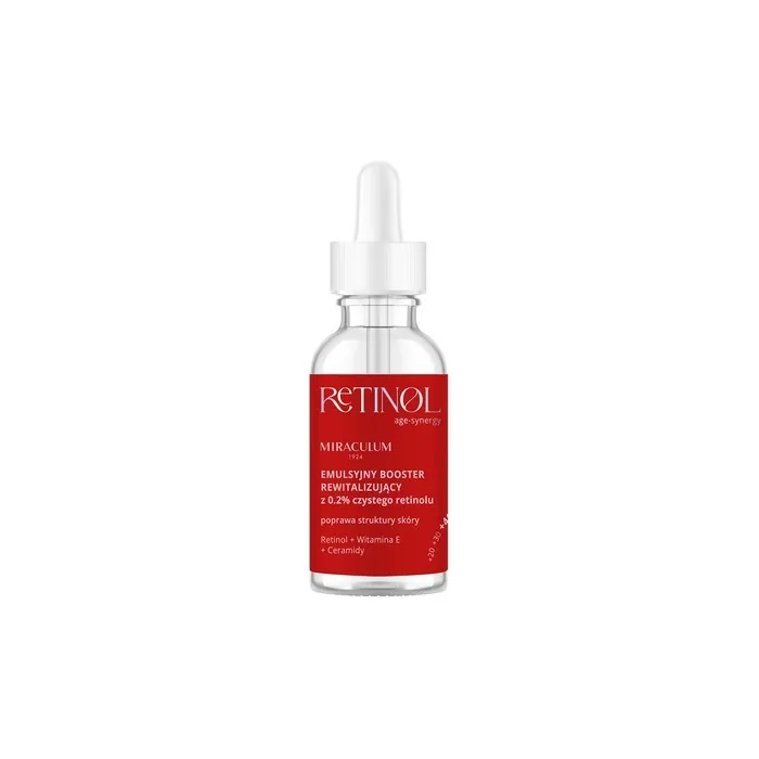 Miraculum Age Synergy Retinol Emulsion Booster Revitalizing With 0.2% Pure Retinol 30ml