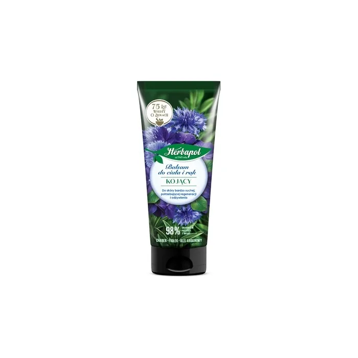 Herbapol Body And Hand Soothing Balm Cornflower Violet 200 Ml