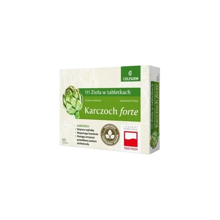 Longlife Artichoke Forte 60 Tablets Herbal Dietary Supplement