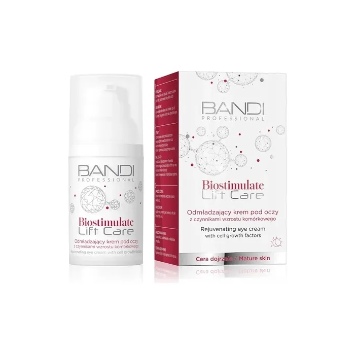 Rejuvenating eye cream with cell growth factors