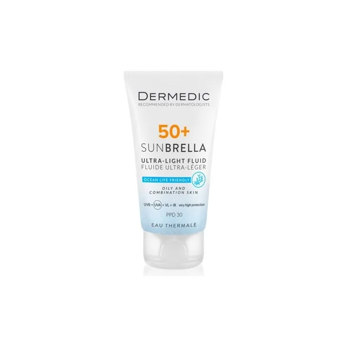 Dermedic Sunbrella Sunscreen Emulsion For Oily Skin Spf 50 40 Ml