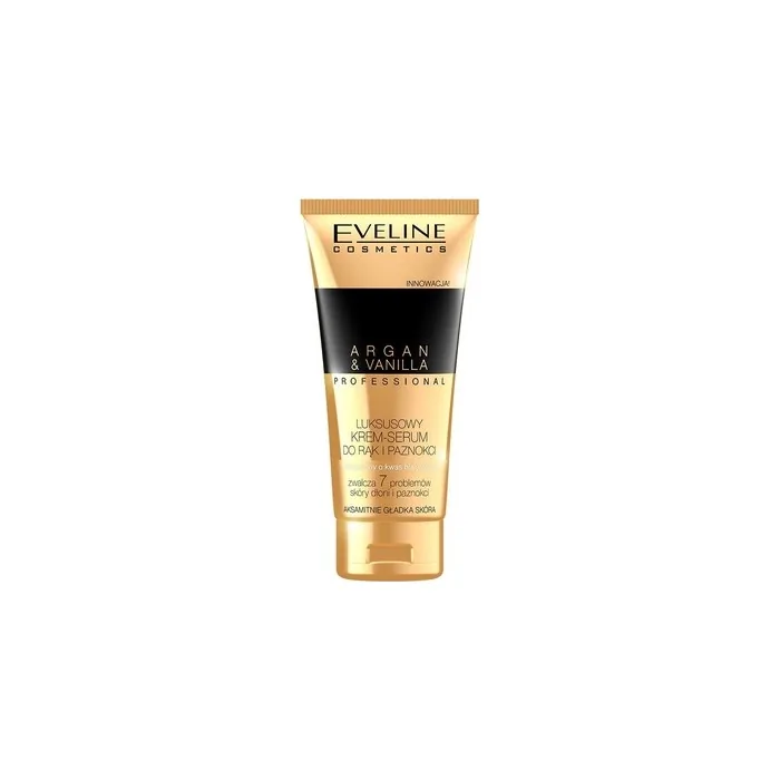 Luxury Hand & Nail Cream Serum - Argan & Vanilla for Dry Skin and Nail Care