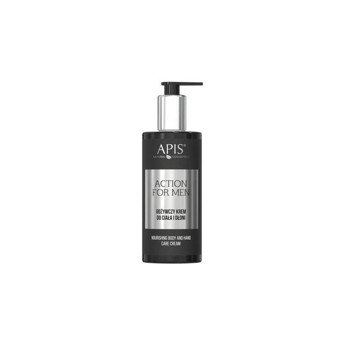 Apis Action For Men Nourishing Cream For Body And Hands 300ml