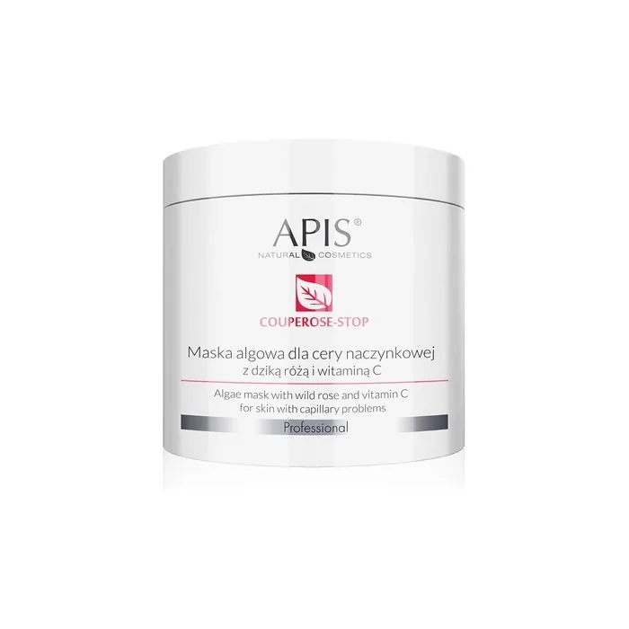 Apis Couperose-Stop Algae Mask For Couperose Skin With Wild Rose And Vitamin C 200g