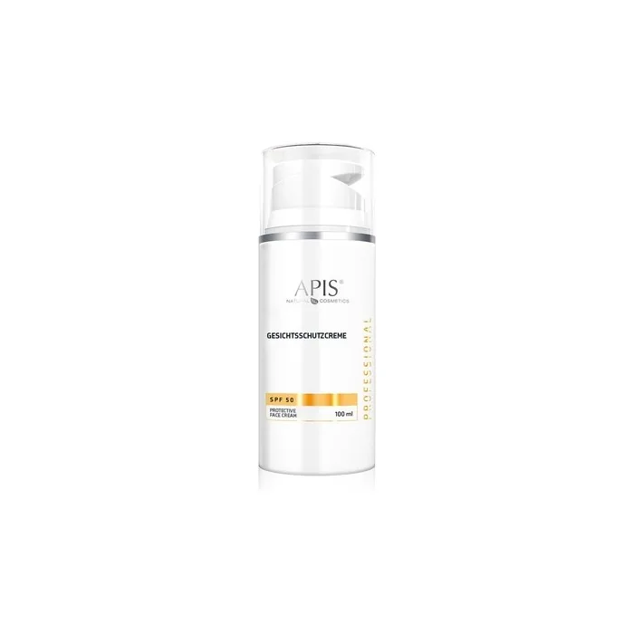 Apis Protective Cream SPF 50 with UVA and UVB Protection Bio-Filter Natural Oils Protects Volume 100ml