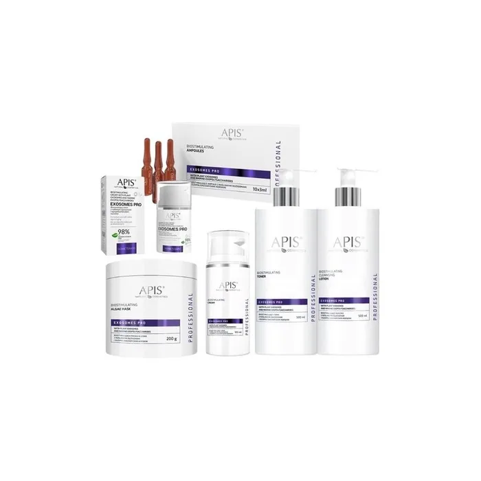 Apis Professional Exosomes Pro Face Cream Toner Milk Ampoules or Algae Mask