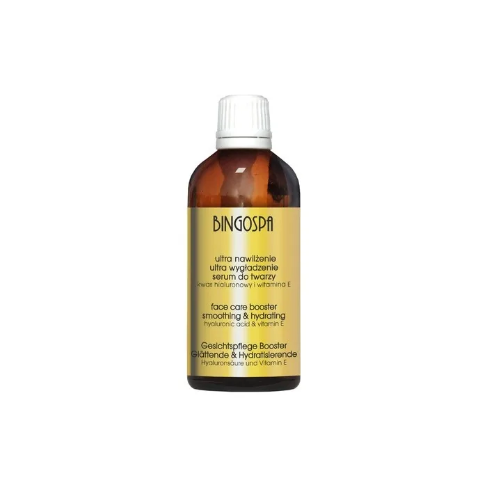 Bingo Spa Ultra Hydration, Ultra Smoothing Face Serum With Hyaluronic Acid And Vitamin E 100ml
