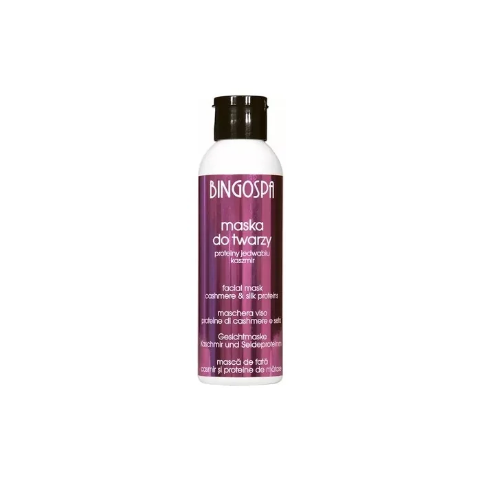 Bingospa Face Mask - Silk Proteins, Cashmere