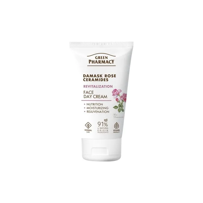 Elfa Pharm Green Pharmacy Damask Rose Ceramides Revitalizing Day Cream 50 Ml