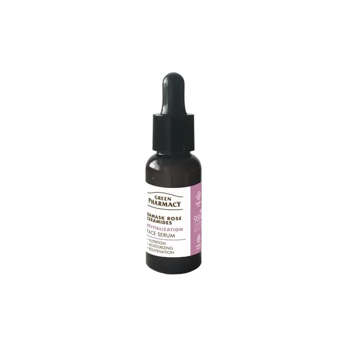 Elfa Pharm Green Pharmacy Damask Rose Ceramides Revitalizing Face Serum 30 Ml