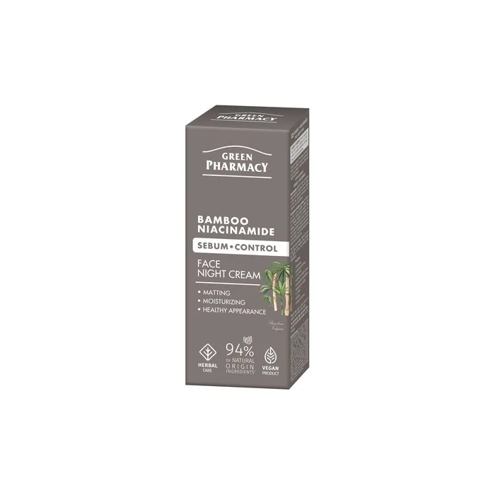 Elfa Pharm Green Pharmacy Bamboo Niacinamide Night Face Cream 50 Ml