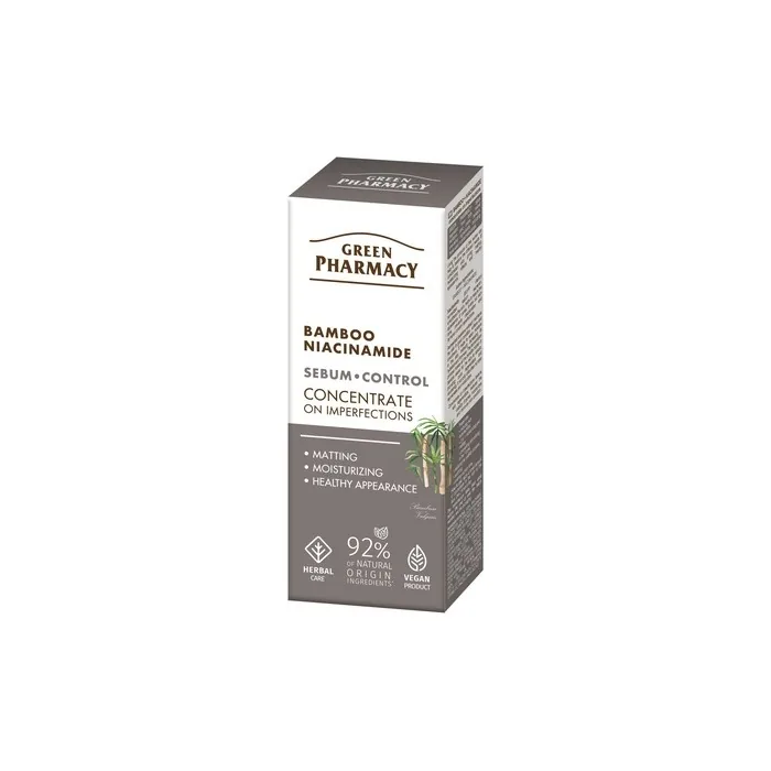 Elfa Pharm Green Pharmacy Bamboo Niacinamide Concentrate For Imperfections 30 Ml