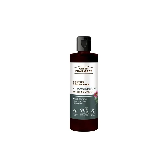 Elfa Pharm Green Pharmacy Cactus Squalane Ultra Moisturizing Micellar Water For Face 200 Ml