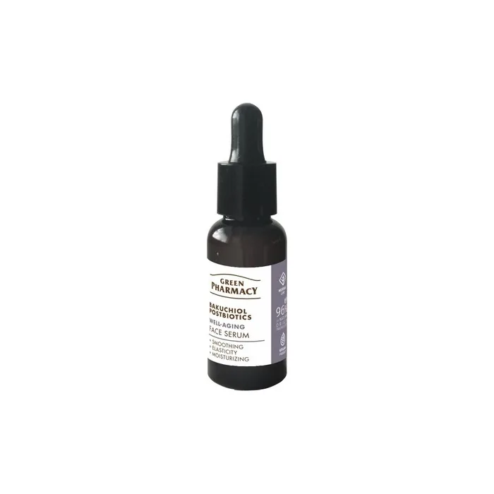 Elfa Pharm Green Pharmacy Bakuchiol Postbiotics Antiaging Face Serum 30 Ml