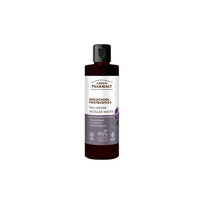 Elfa Pharm Green Pharmacy Bakuchiol Postbiotics Antiaging Micellar Water 200 Ml