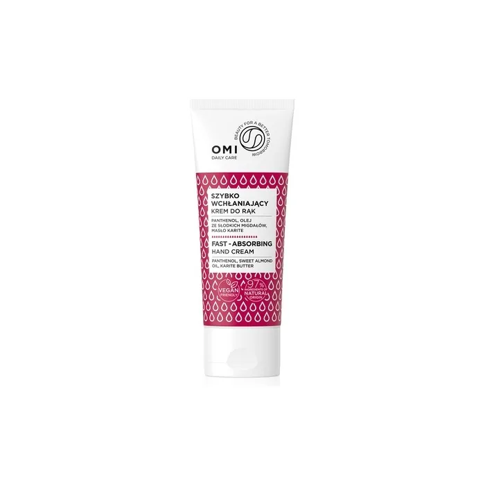 Omi Fast-Absorbing Vegan Hand Cream 75 Ml